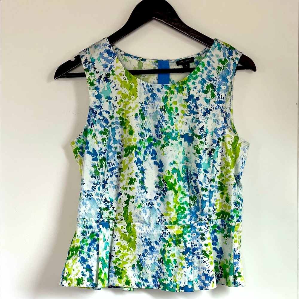 Ann Taylor Peplum Blouse